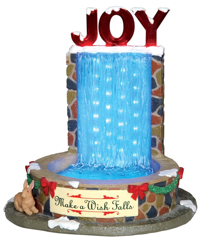 Lemax Decoration Water Wishing Well,New Christmas Cake Decorating Village Figure